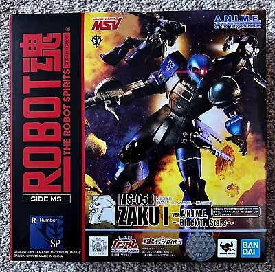 Buy The Robot Spirits Mobile Suit Gundam MS-05B Zakui Black Tri Stars Ver. Anime • 72£