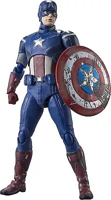 Buy S.H.Figuarts Avengers CaptainAmerica AVENGERSASSEMBLE ActionFigure BandaiSpirits • 65.40£