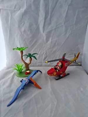 Buy Playmobil Dinosaur Set 9430 Adventure Copter With Pterodactyl Figure Helicopter  • 9.99£