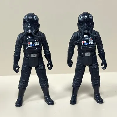 Buy Lot 2x Star Wars Tie Fighter Pilot Rogue One Imperial 3.75'' Action Figures Toys • 8.70£