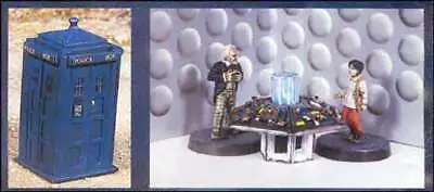 Buy Harlequin Classic Doctor Who EOE - DW1004 Tardis, Console, 1st Doctor And Susan • 38.55£