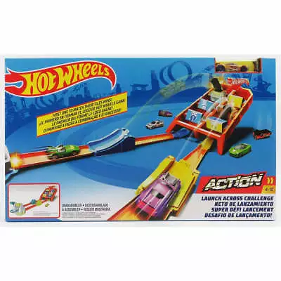 Buy Hot Wheels Accessories Launch Across Challenge With Car Various - 1:64 • 36.85£