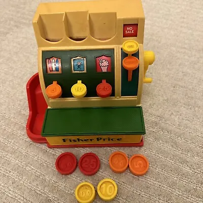 Buy Fisher Price Vintage 1974 Play Till And Coins Excellent Working Condition • 24.99£