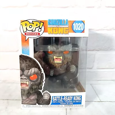 Buy Battle-Ready Kong 1020 Funko Pop - Godzilla Vs Kong - Pop Movies • 9.99£