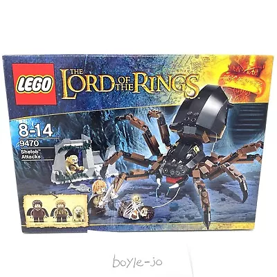 Buy LEGO The Lord Of The Rings: Shelob Attacks (9470) Brand New & Sealed • 89.99£