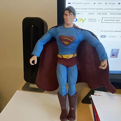 Buy Vintage Superman Returns Man Of Steel  10 Inch Figure 2007 Mattel • 7.50£