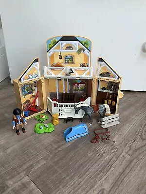 Buy Playmobil Country 5418 Horse And Stable Complete • 12£