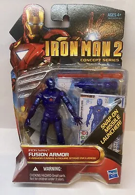 Buy Iron Man 2 Iron Man Fusion Armour 3.75” Action Figure 2009 Hasbro New • 6£