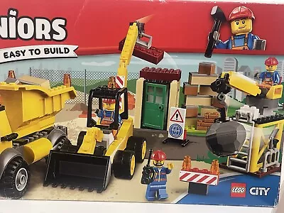 Buy Lego 10734 Juniors Demolition Site - Boxed Complete Set - 175 Pieces Age 4-7 • 36£