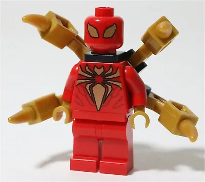 Buy LEGO Iron Spider Minifigure Spider-Man 76175 Marvel Spider-Verse Web Warriors • 9.99£