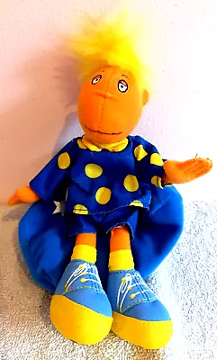 Buy Tweenies Jake Soft Toy Doll Sitting On Bean Bag Plush 1999 Cbeebies Pre School • 12.99£
