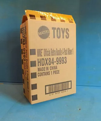 Buy WWE Retro Wave 1 Mattel Creations Shipping / Storage Box Only (Hasbro WWF) • 4.99£