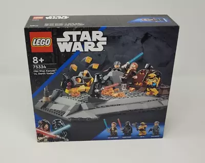 Buy LEGO Star Wars - Obi-Wan Kenobi Vs. Darth Vader - 75334 - Brand New & Sealed • 35.99£