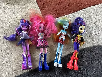 Buy My Little Pony Equestria Girls Rainbow Rocks Rainbow Dash Dolls X 4 2 Singing • 15£