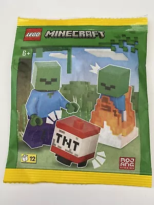 Buy Lego Minecraft Zombie & Baby Zombie Minifigures 662403 • 5.50£