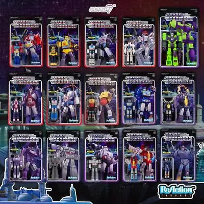 Buy Action Figures (Super7 / The Transformers / ReAction Figures) • 14.99£