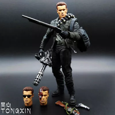 Buy 18cm NECA Terminator 2 Judgment Day T-800 Action Figure Toy New In Box • 46.79£