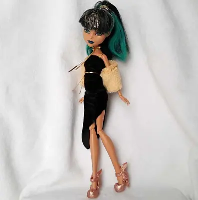 Buy Monster High Doll CLEO DE NILE G1 Stylish Dress Custom Picture Day Oak Handmade • 20.56£