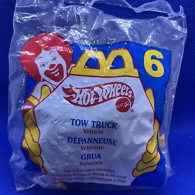 Buy McDonalds Hot Wheels Tow Truck Happy Meal Toy 97 Collectable • 1.99£