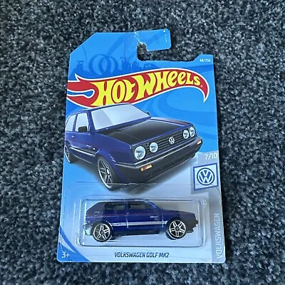 Buy Hot Wheels Volkswagen Golf Mk2 *blue* 7/10 • 12.99£