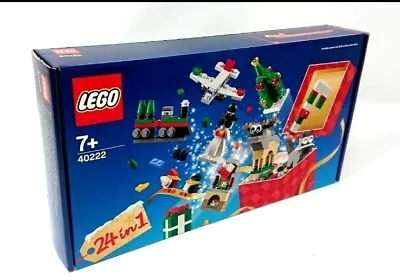 Buy LEGO 40222 Christmas Advent Set 24 In 1 BNIB Ideal Present Free-Post UK • 14.99£