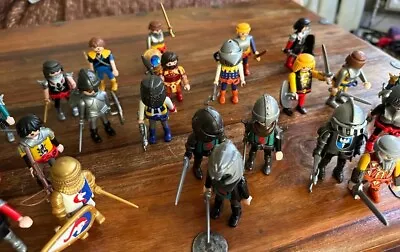 Buy Playmobil Knight Figures And Accessories Bundle • 20£