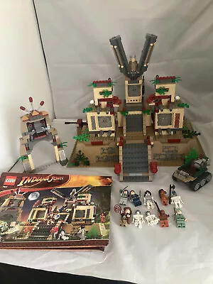 Buy LEGO 7627  Indiana Jones Temple Of The Crystal Skull      Complete +Instructions • 99.99£