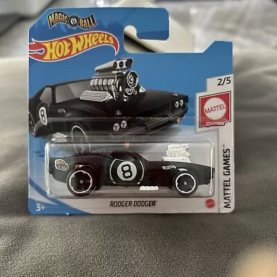 Buy Hot Wheels Rodger Dodger Magic 8 Ball #73 Reply Hazy Try Again - Short Card New • 6£