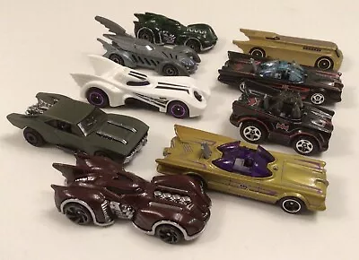 Buy Hot Wheels - Bundle Of 9 Loose Batmobile Cars All In Mint Condition  • 15.99£