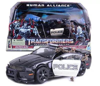 Buy Transformers Revenge Of The Fallen Human Alliance Barricade Toy Action Figure 7  • 35.99£