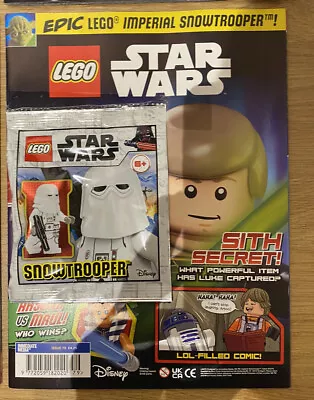 Buy LEGO Star Wars Magazine Issue 79 2022 Lt Ed SNOW TROOPER MINIFIGURE NEW & SEALED • 8£
