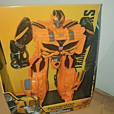 Buy Hasbro Transformers Buzzworthy Bumblebee Mega One 1-step 12  Figure Transformer • 49.90£