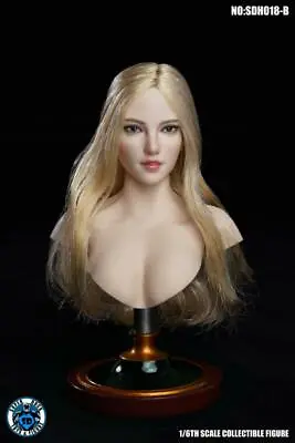 Buy SUPER DUCK 1/6 Female Head Sculpt SDH018B  For 12  TBLeague Hot Toys Figure • 23.98£