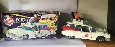 Buy Kenner The Real Ghostbusters Ecto 1 Ambulance With Box, Ghost & Chair 1984 • 153.92£