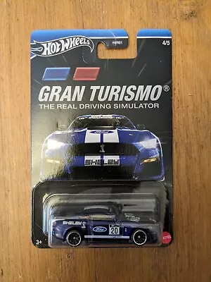 Buy Hot Wheels Gran Turismo '20 Ford Mustang Shelby GT500 *Combine Postage* • 9£