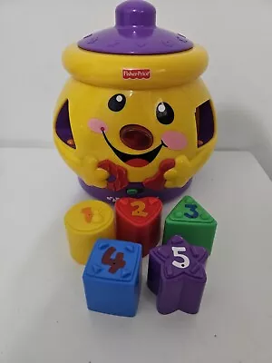 Buy Fisher Price Laugh And Learn Cookie Jar Shape Sorter Interactive Toy All Working • 9.99£