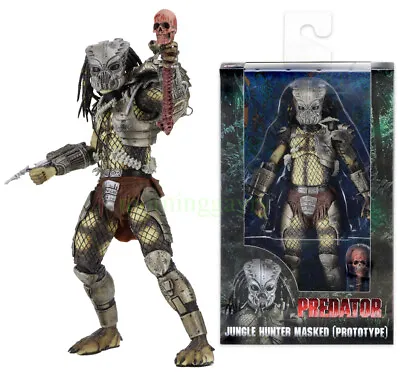 Buy NECA Predator 7  Jungle Hunter Masked Prototype Action Figure Scenes Model Toy • 22.99£