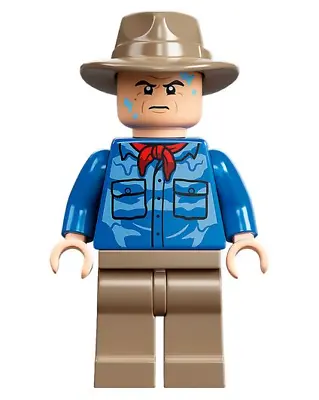 Buy LEGO Jurassic Park Genuine Minifigure Alan Grant - Jw096 - 76956 BRAND NEW • 9.95£