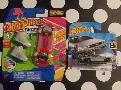 Buy Hot Wheels Skate Back To The Future Hover Board Plus Time Machine Hover Mode. • 15£