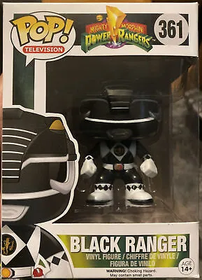 Buy Power Rangers Black Ranger Funko Pop! #361 • 20£