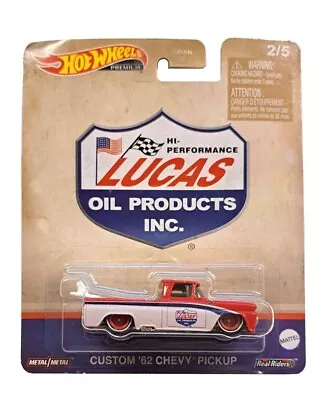 Buy Hot Wheels Vintage Oil 2/5 Custom '62 Chevy Pickup Brand New Car Culture • 9.99£