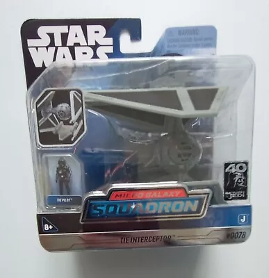 Buy Star Wars Micro Galaxy Squadron Tie Interceptor - New/Sealed • 28£