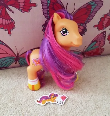 Buy My Little Pony G3 Core Friends Scootaloo & Sticker. Mint. • 5£