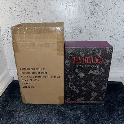 Buy Sideshow Collectibles Beetlejuice Tombstone For 1/6 Horror Figure Accessory RARE • 190£