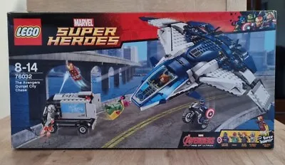 Buy LEGO Marvel Super Heroes: Avengers Quinjet City Chase (76032) Box&Instructions  • 60£