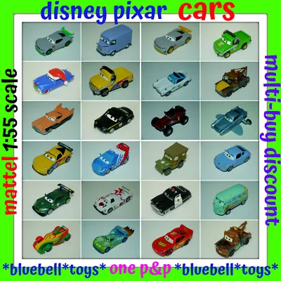 Buy Disney Cars Die Cast 1:55 Scale Multi-auction Huge Choice Mattel _P • 9.99£