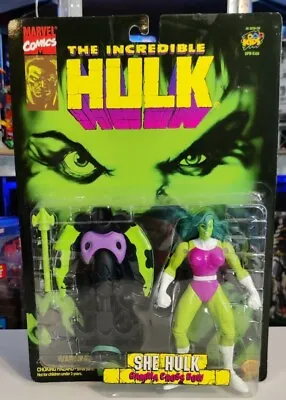Buy Marvel's The Incredible Hulk She-Hulk Action Figure Toy Biz 1996 No. 43406 NRFP • 30£