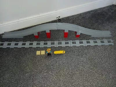 Buy LEGO DUPLO Town Train Bridge & Tracks (10872) With Action Brick   • 11.50£