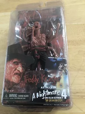 Buy Neca, Nightmare On Elm Steet, Freddy Krueger 4 The Dream Master Figure. • 65£