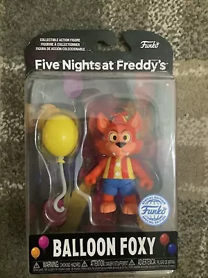 Buy Five Nights At Freddys :Balloon Foxy FNAF Funko Figure Special Edition • 10£